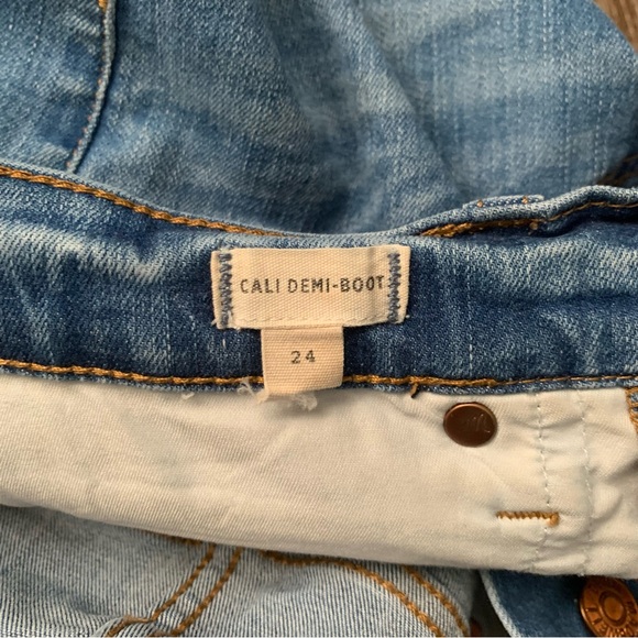 Madewell Cali Demi Boot Jeans Size 24 - Picture 8 of 11